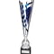 Inspire Laser Trophy Silver & Blue