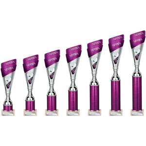 Predator Multisport Tube Trophy Silver & Purple