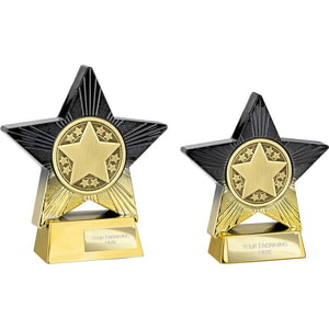 Superstar Achievement Award Black & Gold