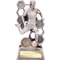 Dynamo Male Football Award Antique Silver & Gold