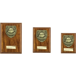 Cobra Plaque Player of Year Award Walnut