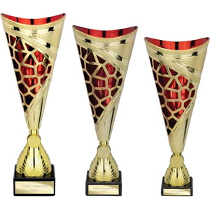 Vivid Trophy Gold & Red