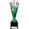 Rodeo Trophy Silver & Green