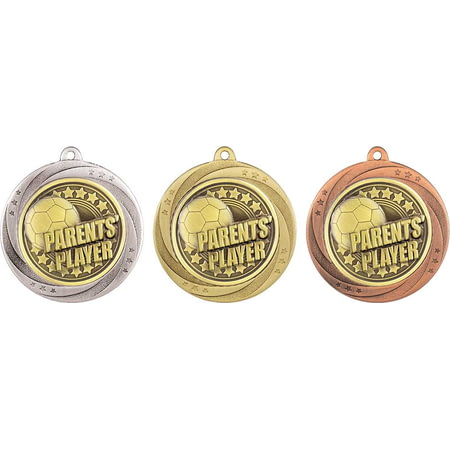 Superstar Parents Player Medal Gold 60mm