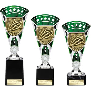 Cobra Star Cup Cycling Silver & Green