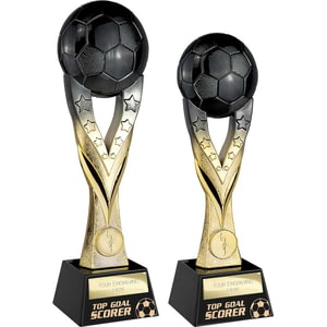 Extreme Football Top Goal Scorer Award Carbon Black & Gold