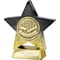 Superstar Gymnastics Award Black & Gold