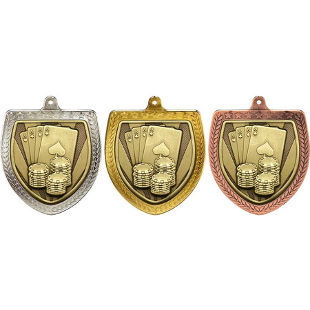 Cobra Cards Shield Medal