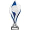 Volcano Trophy Silver & Blue