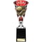 Cobra Star Cup Football Boot & Ball Silver & Red