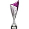 Nebula Trophy Silver & Purple