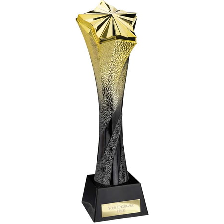 Star Tower Heavyweight Trophy Gold & Black 280mm