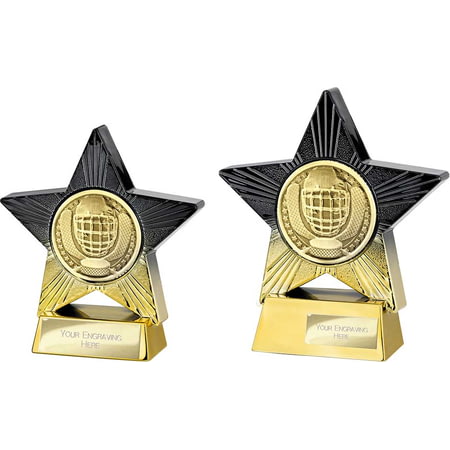 Superstar Ice hockey Award Black & Gold