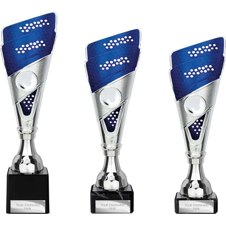 Predator Trophy Silver & Blue