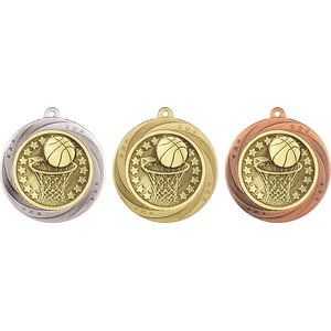 Superstar Basketball Medal