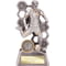 Dynamo Male Football Award Antique Silver & Gold