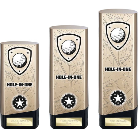 Prime Heavyweight Golf Hole in One Gold & Black