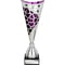 Vivid Trophy Silver & Purple