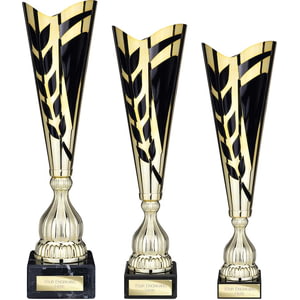 Inspire Laser Trophy Gold & Black