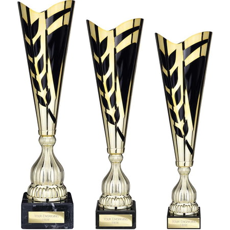 Inspire Laser Trophy Gold & Black