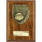 Cobra Plaque Netball Award Walnut