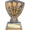 Optimum Darts Resin Award Antique Silver & Gold