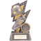 Strike Bolt Football Award Antique Silver & Gold