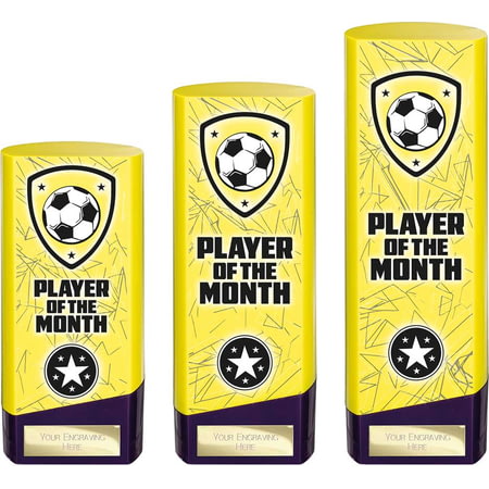 Prime Heavyweight Player of Month Yellow & Purple