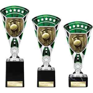 Cobra Star Cup Cricket Silver & Green