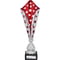 Galaxy Laser Trophy Silver & Red