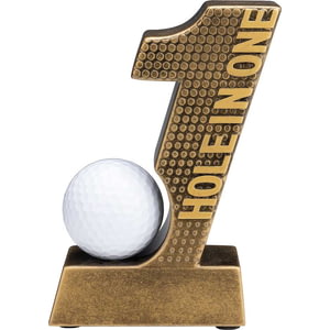 Shock Hole in One Resin Award 130mm