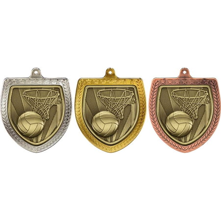 Cobra Netball Shield Medal