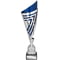 Arrow Laser Trophy Silver & Blue