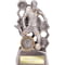 Dynamo Male Football Award Antique Silver & Gold