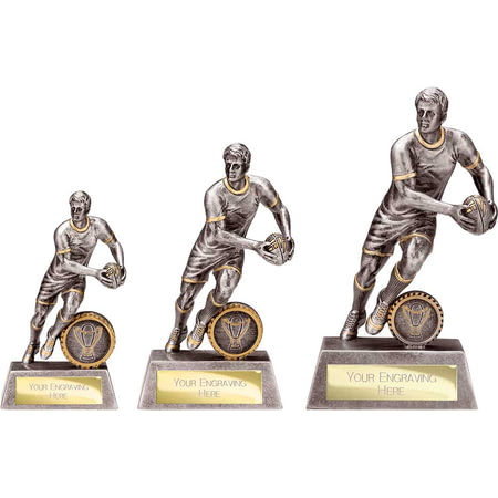 Stormer Rugby Male Award Antique Silver & Gold