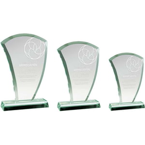 The Wave Glass Award Thick)