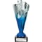 Rodeo Trophy Silver & Blue