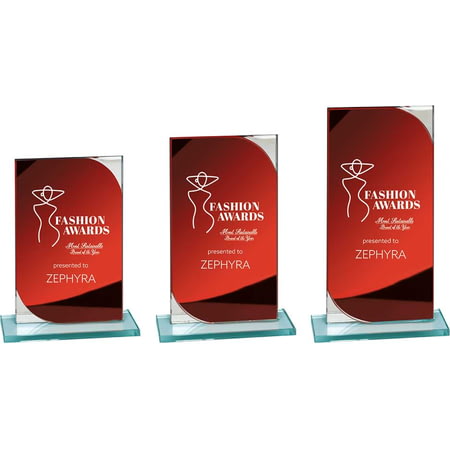 Seismic Multisport Mirror Glass Award Red & Silver