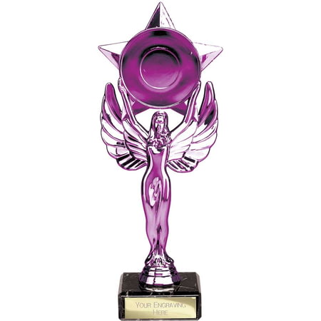 Victory Star Multisport Trophy Purple 210mm