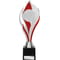 Volcano Trophy Silver & Red