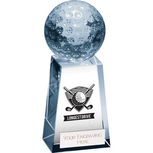 Voyager Longest Drive Crystal Award 165mm