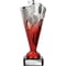 Rodeo Trophy Silver & Red