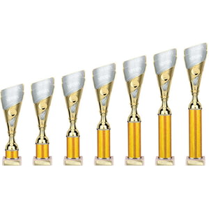 Predator Multisport Tube Trophy Gold & Silver