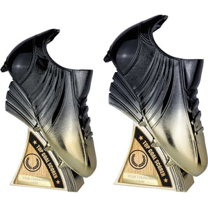 Power Boot Heavyweight Top Goal Scorer Carbon Black to Gold