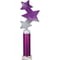 Trinity Star Multisport Tube Trophy Purple & Silver