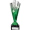 Rodeo Trophy Silver & Green