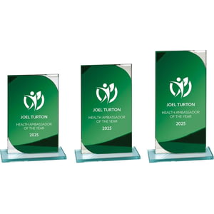 Seismic Multisport Mirror Glass Award Green & Silver