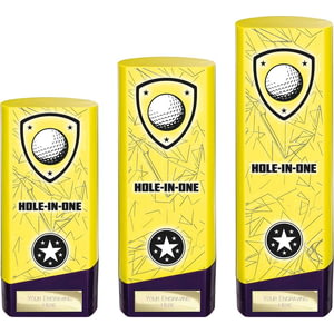 Prime Heavyweight Golf Hole in One Yellow & Purple