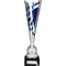 Inspire Laser Trophy Silver & Blue