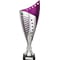 Nebula Trophy Silver & Purple